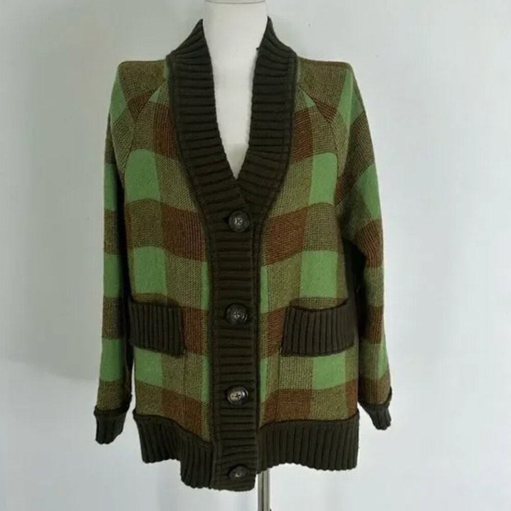 Sea New York Clement Check Cardigan/Jacket